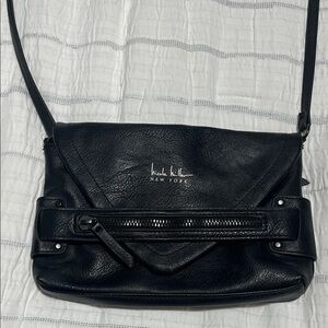 Nicole Miller Elegant Black Crossbody Bag
